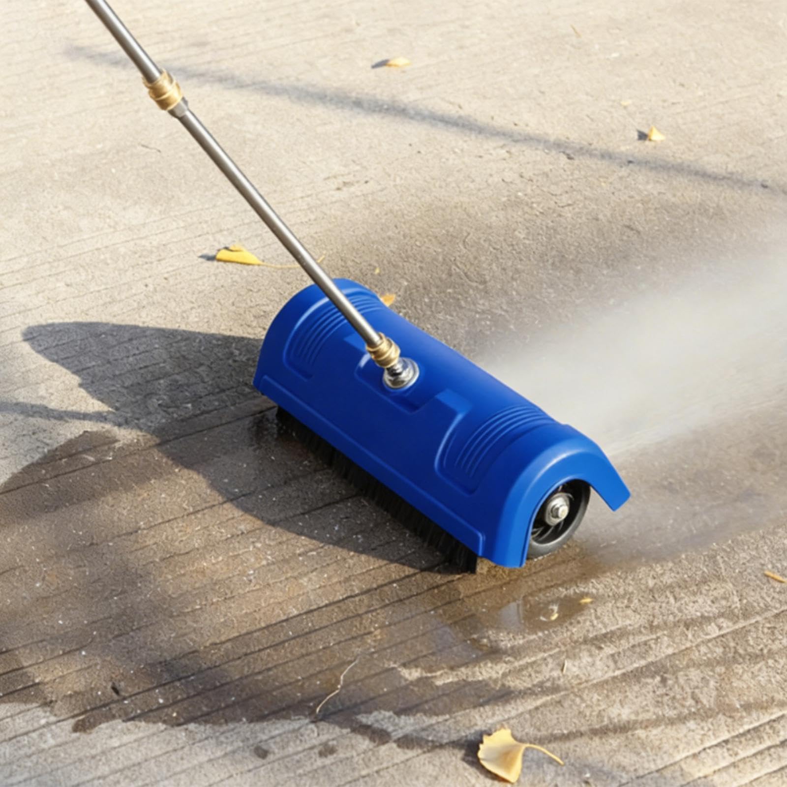 Gralara Idropulitrice per superfici con Protezione antispruzzo, Macchina per la Pulizia dei Pavimenti, Attacco rapido da 1/4" per, Blu