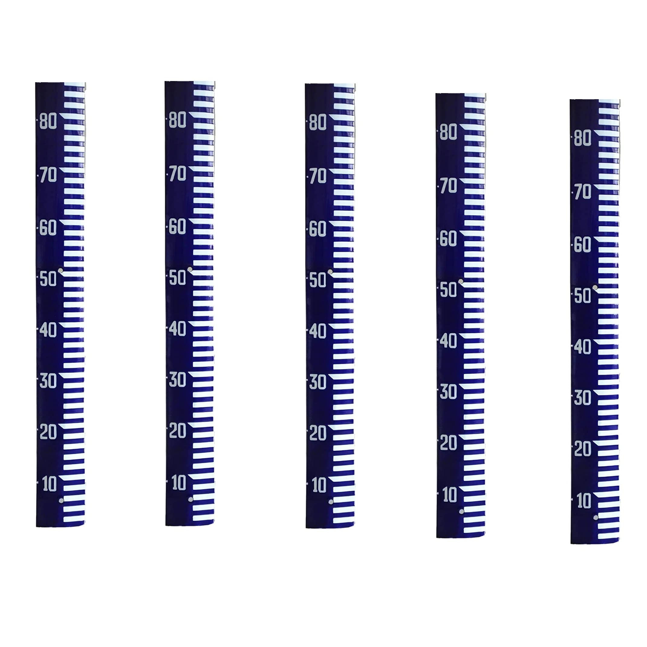 Heavy Duty River Gauge All Weather Measuring Gauge River Level Measuring Equipment & Instrument Water Level Measuring Gauge It is a simple device used to record the water level (Pack Of 5) UTC