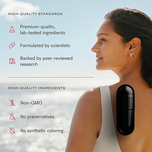 Miniatura 5 de Suplemento NAD+ con niacinamida de 1000 mg  Apoya el envejecimiento saludable, la energía, el metabolismo y la salud de la piel  Sin gluten, vegano,