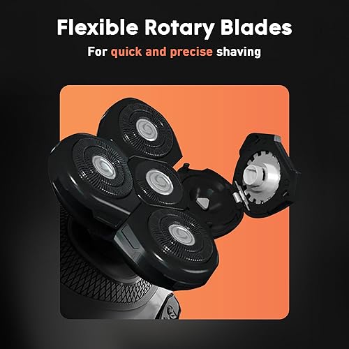 Miniatura 5 de BaldiePro - Recambio de cuchilla - Cabezal de repuesto para afeitadora eléctrica BaldiePro - Cuchillas de repuesto para cabeza y cara calvas -