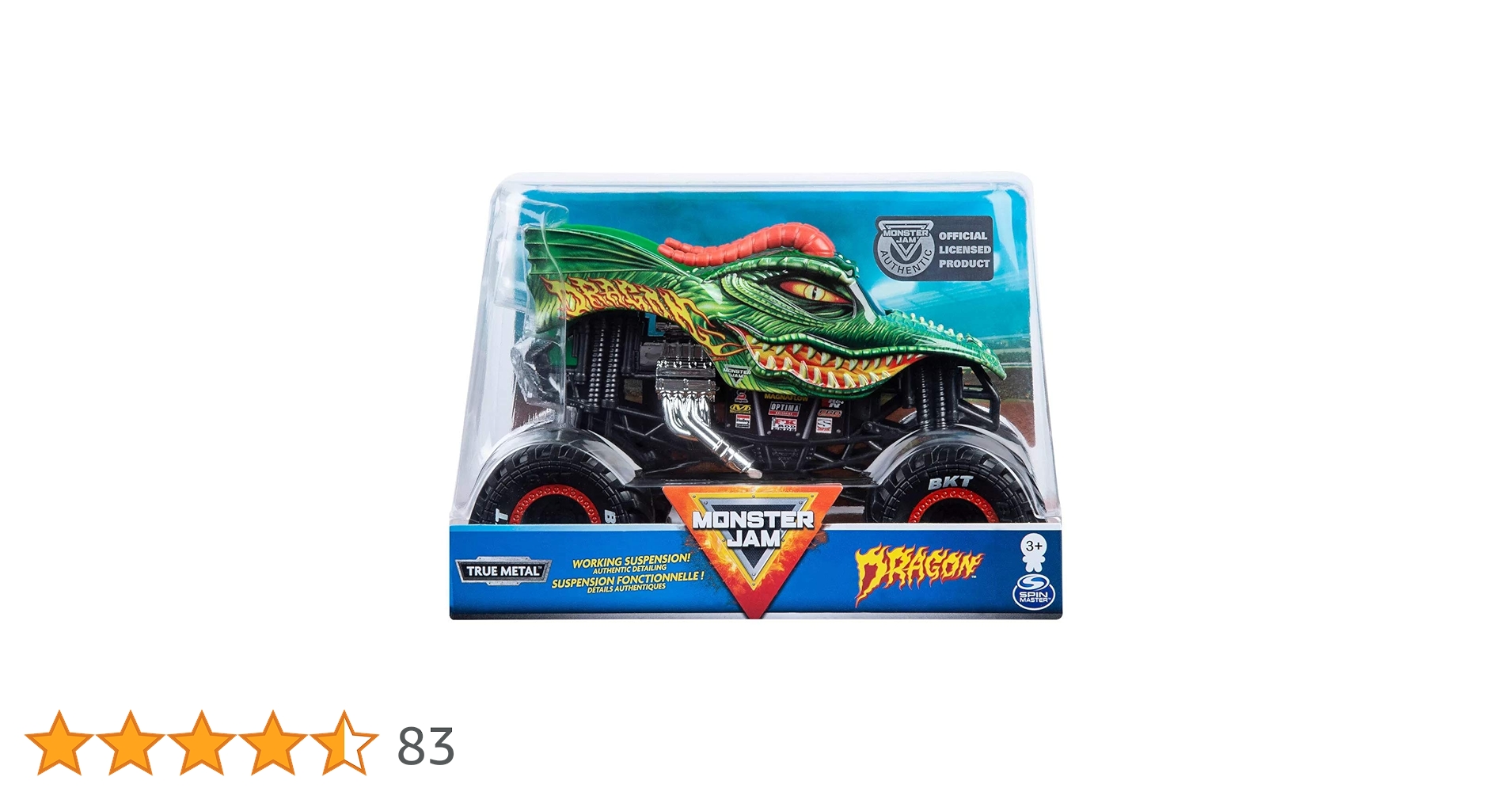 Amazon.co.jp: モンスタージャム 公式ドラゴンモンスター