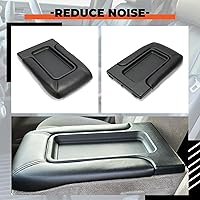 Vista 5 de ECOTRIC Tapa de apoyabrazos para consola central compatible con 1999-2007 Chevy Silverado Tahoe Avalanche Suburban GMC Sierra Yukon Escalade