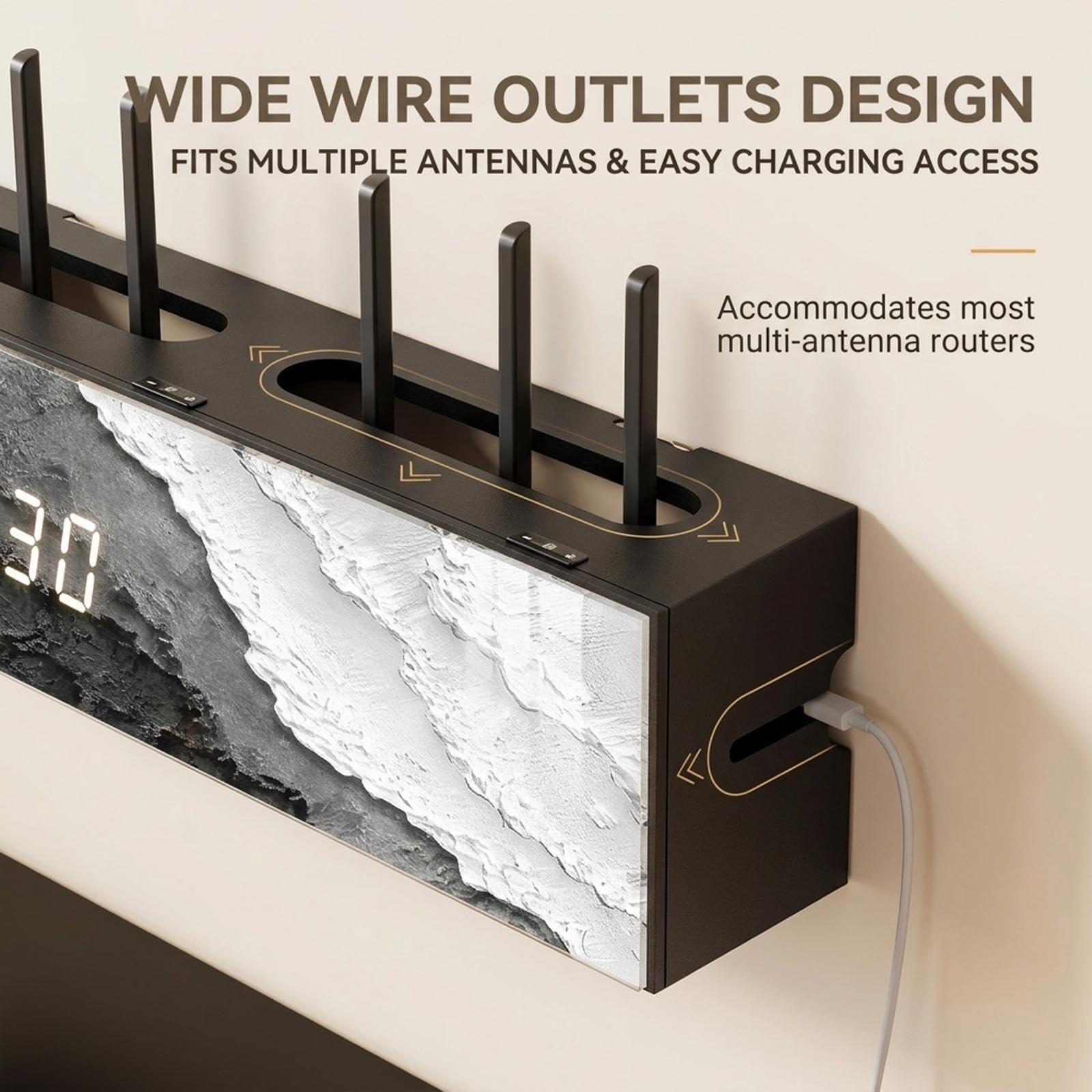 Router Wifi Montowany na Ścianie Ukryte Pudełko,Router Montowany na Ścianie
