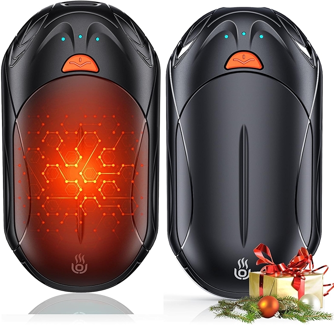 OUTJUT Rechargeable Hand Warmer - Ultra Thin Portable Electric Warmer