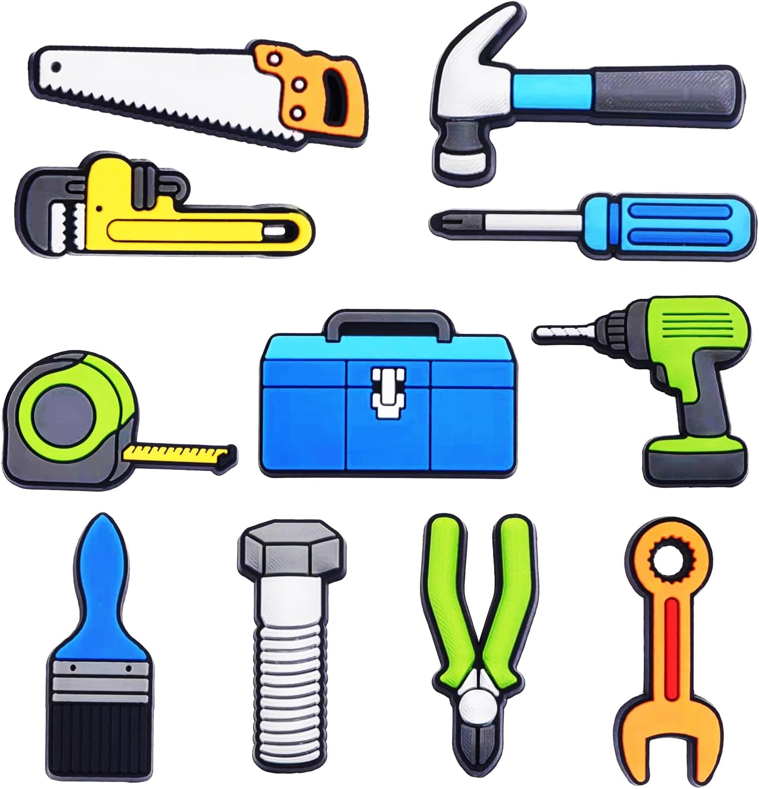 YalexqiuYalexqiu Shoe Charms For Clog Shoe Decoration, Submachine Gun Machine Gun Shoe Charms Accessories Pack For Boy Men Kids Adults,Pvc Shoe Charm Accessories Decoration Party Favor Holiday Birthday Gifts