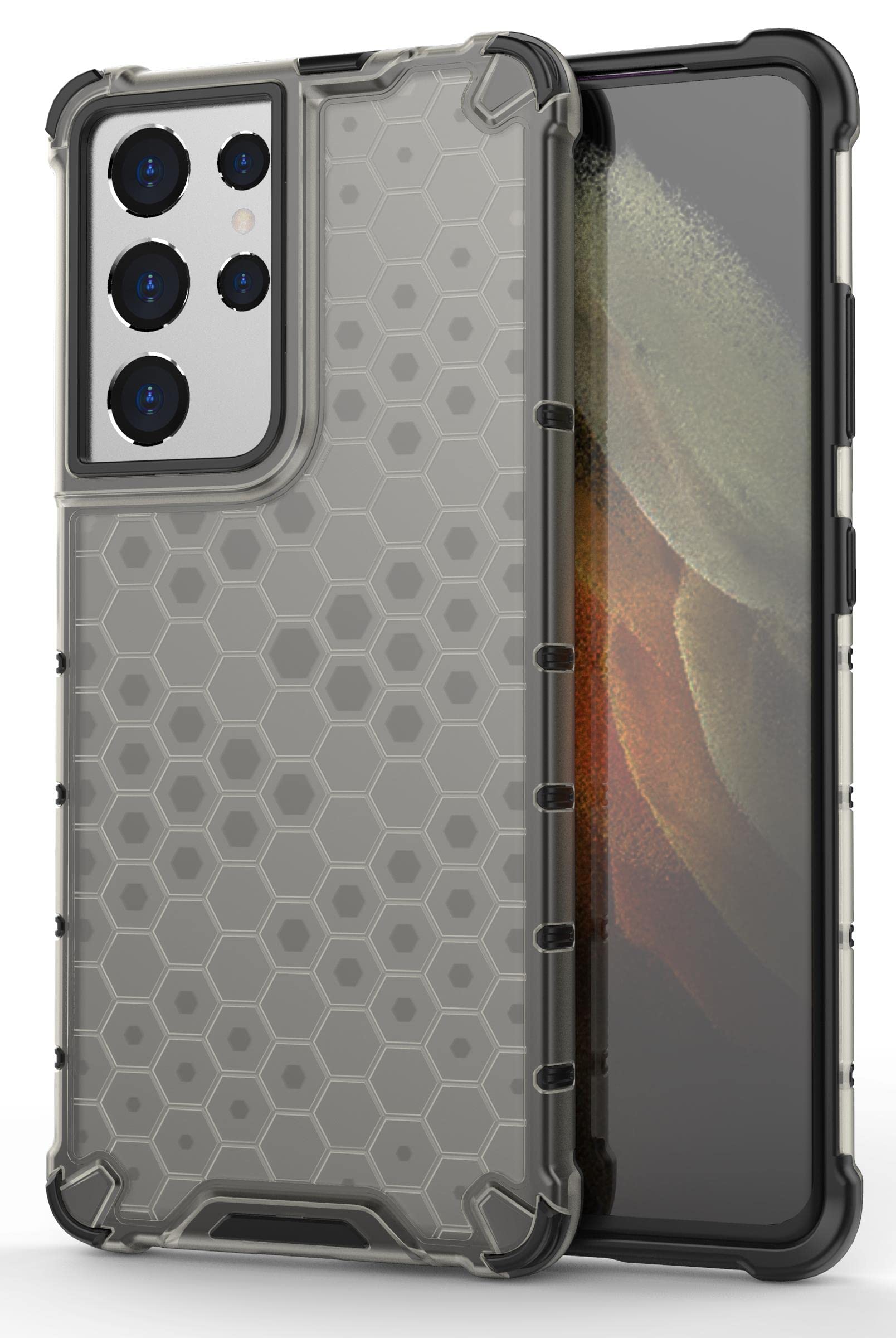 Glasgow Back Case Cover Compatible with Samsung Galaxy S21 Ultra 5G (Stylish Design) - Black (B09YRMZQS7) Amazon Price History, Amazon Price Tracker