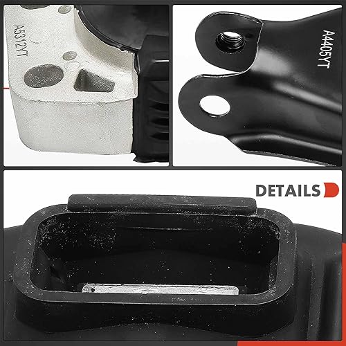 Miniatura 9 de A-Premium Kit de montaje del motor y montaje de transmisión y montaje del puntal de torsión compatible con Mazda 3 2010 2.0L, juego de 4 piezas,