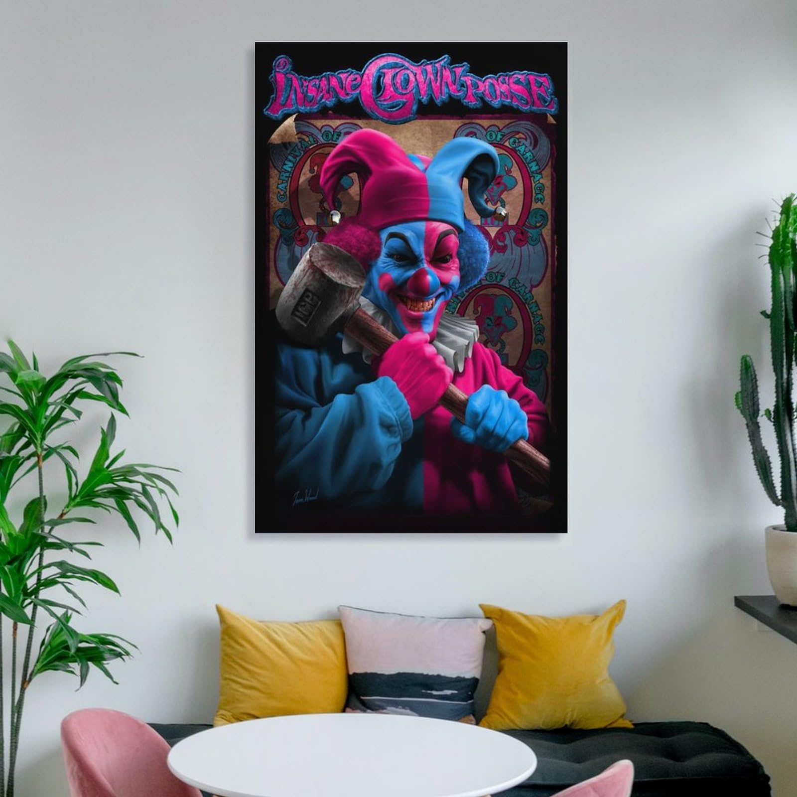 Pôster de arte Studio B ICP Insane Clown Posse de Tom Wood