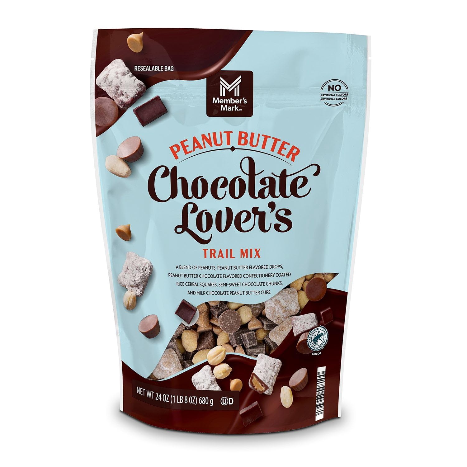 Member\'s Mark Peanut Butter Chocolate Lover\'s Trail Mix, 24 Ounce