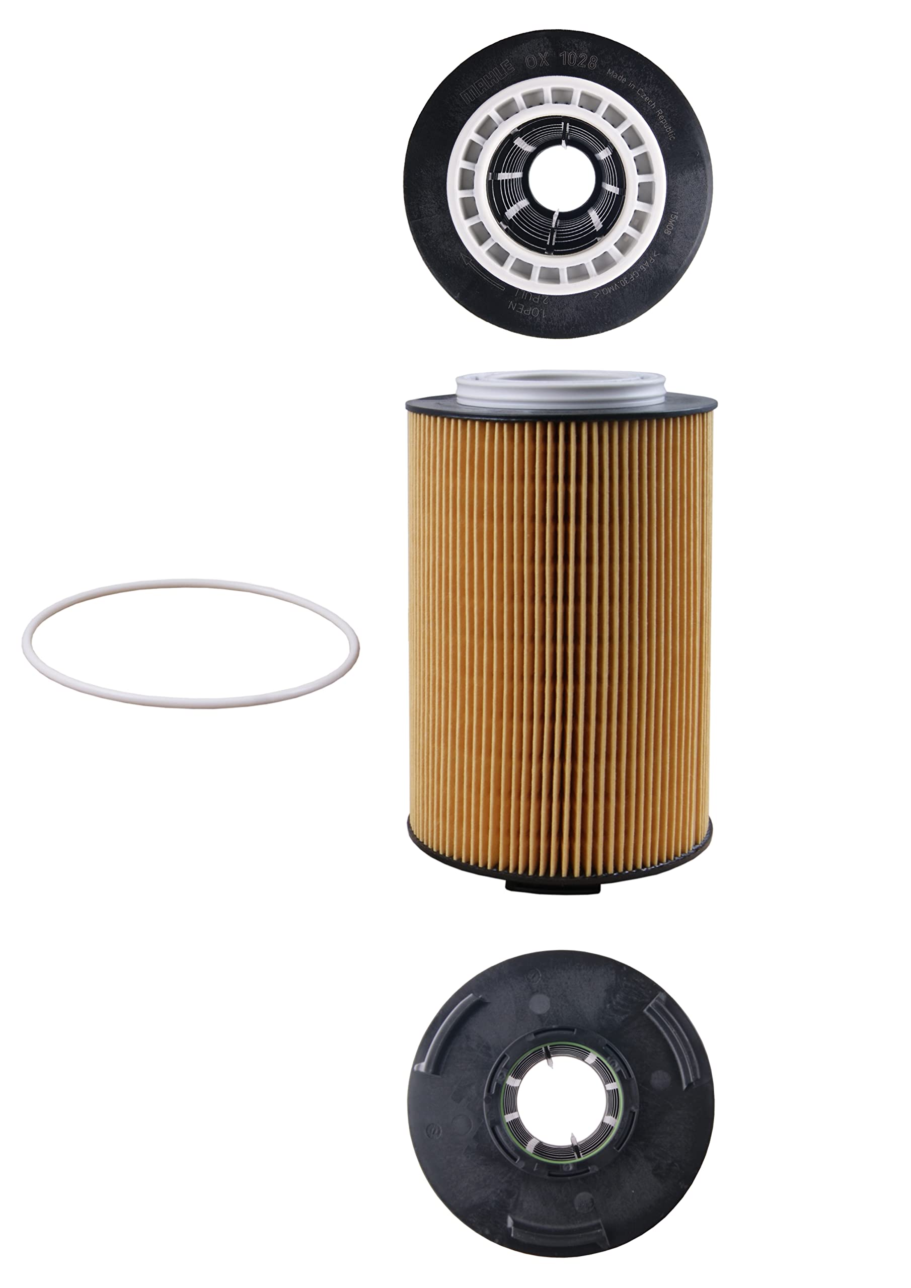 MAHLE Oil Filter Element OX1028D - MAN TGS TGX Euro 6 - Quality OE Matching Fit