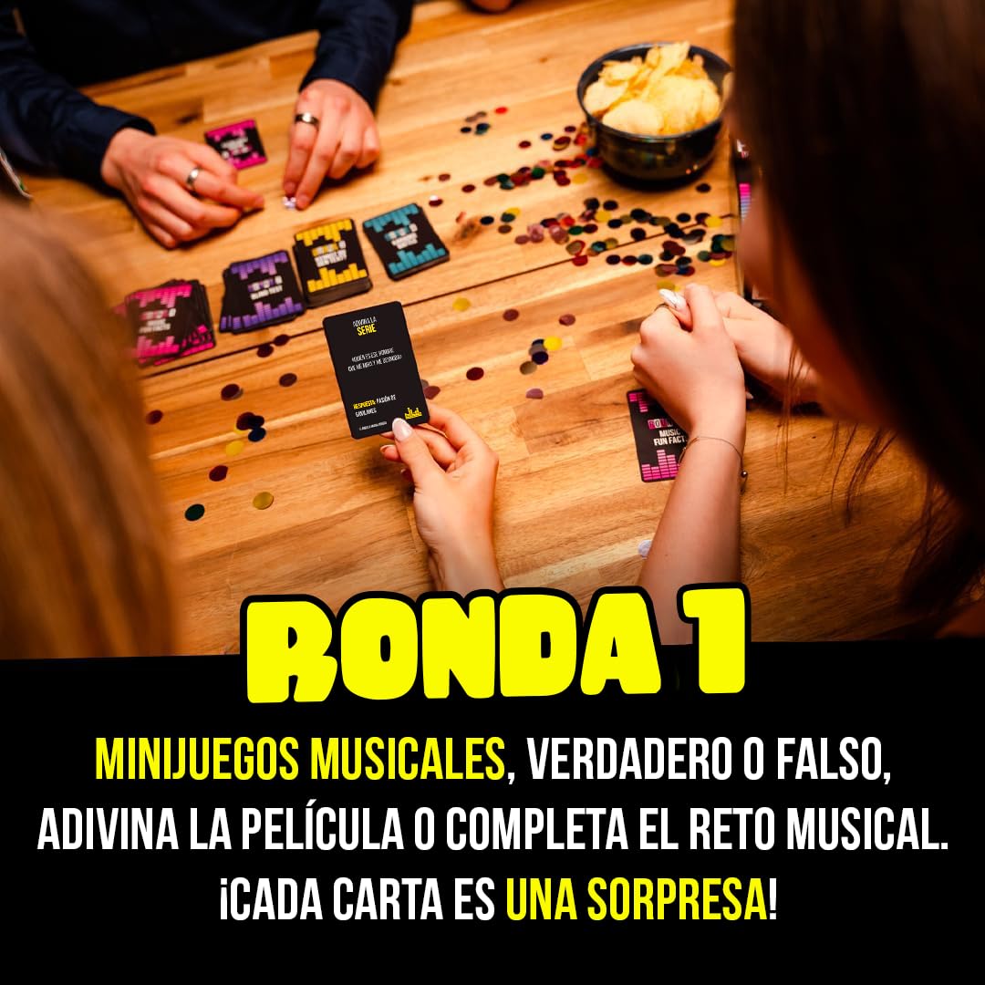 Play Hit - Juegos de Mesa para Adultos, Amigos y Familia - Ideal para Reuniones y Fiestas con Buen Tiempo - Música en Español