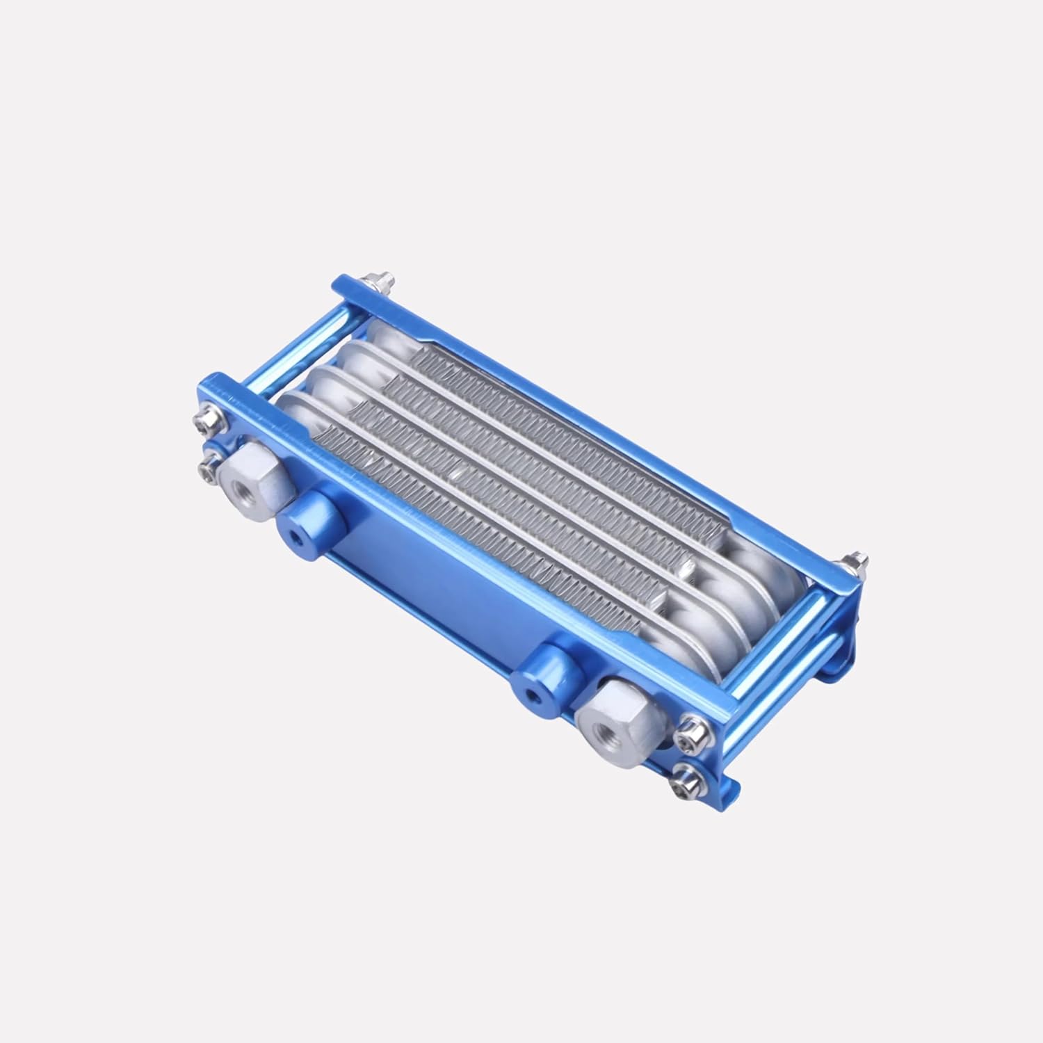 50CC140cc Pit Bike ATV Universal Motorcycle Oil Cooler Kit Off Road Engine Cooling Radiator Endurance Racing Performance Upgrade(Single)