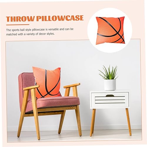 Miniatura 2 de Homoyoyo 4pcs Decorative Cushion Cover Soccer Texture Throw Pillow Cover Fun Game Pillows Case Outdoor Pillows Cover Throw Pillow Cases Sports Ball