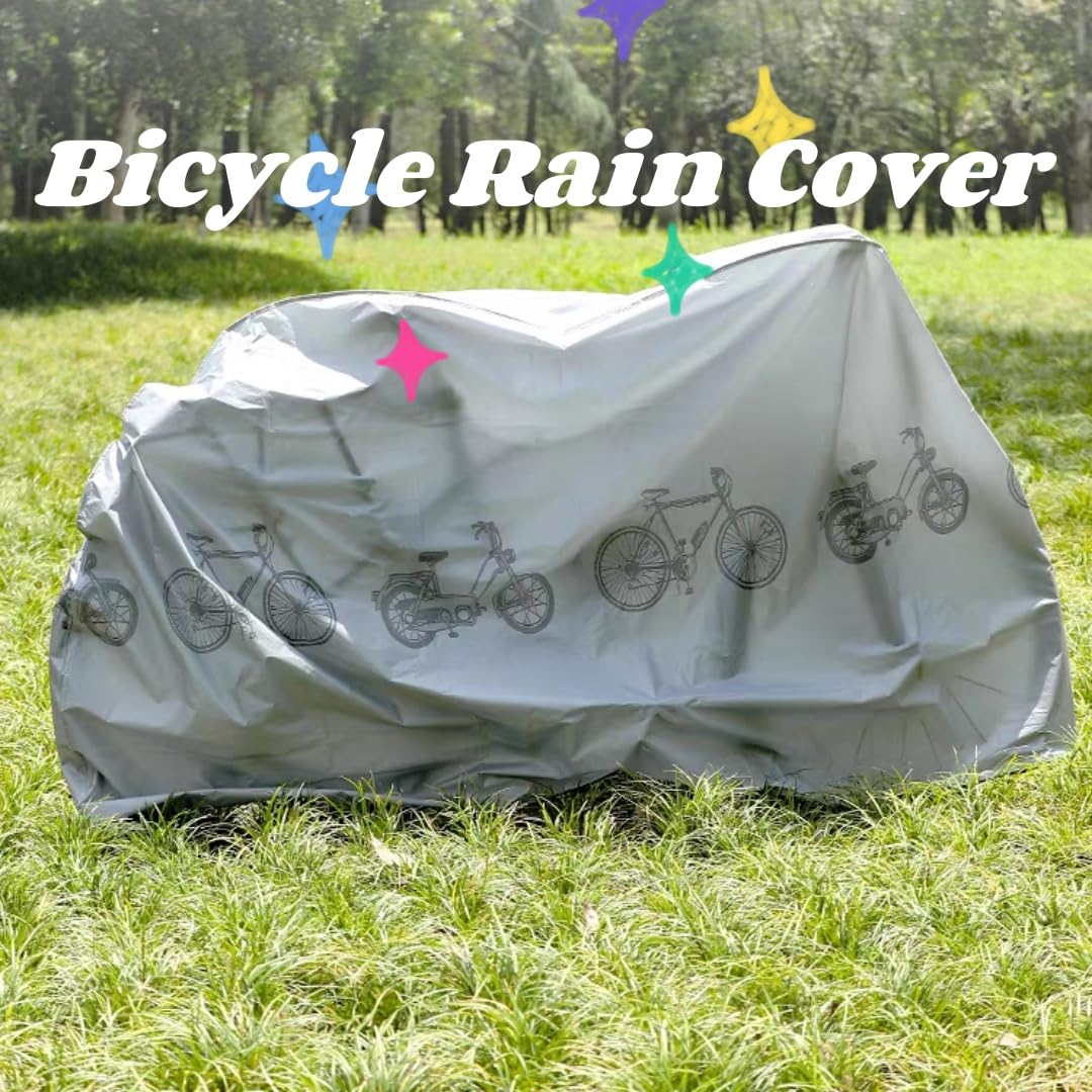 Copertura Impermeabile Per Bicicletta - Telo Anti Pioggia, UV E Polvere | 210x100 Cm Universale Per Bici E Moto