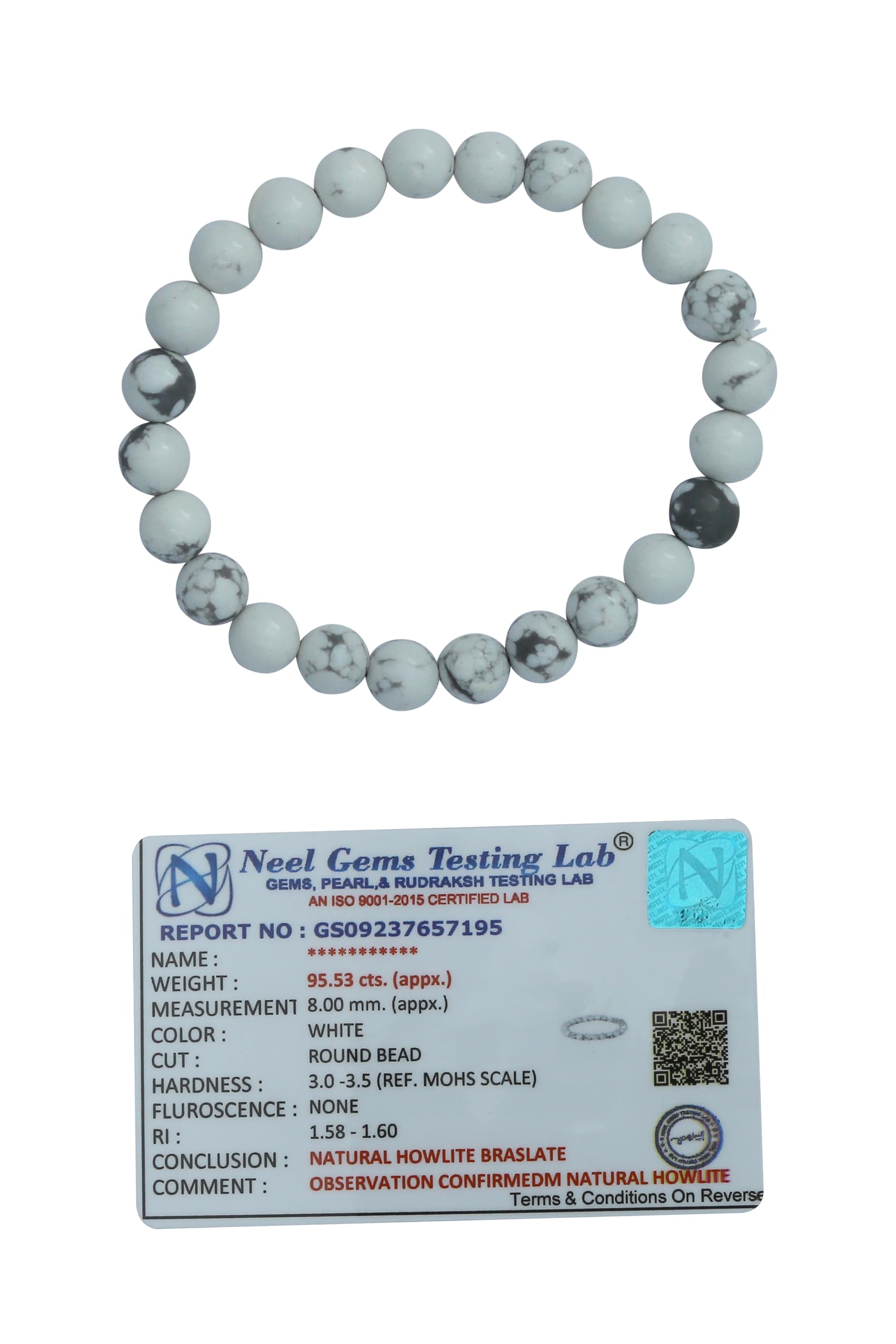 TREEMAISON Crystal Products Natural Howlite Bracelet | Certified 8mm Faceted Beads | Diameter : 2.5 Inch | Reiki Healing & Crystal Healing Stones | Unisex Adult | Strechable (B0CZHRHFMP) Amazon Price History, Amazon Price Tracker
