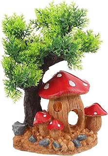 Balacoo Esconderijo De Répteis Terrários De Répteis Decorações De Tanque Réptil Esconde Resina Pequenos Animais De Estimação Caverna Esconderijo De Resina De Répteis Caverna Esconderijo