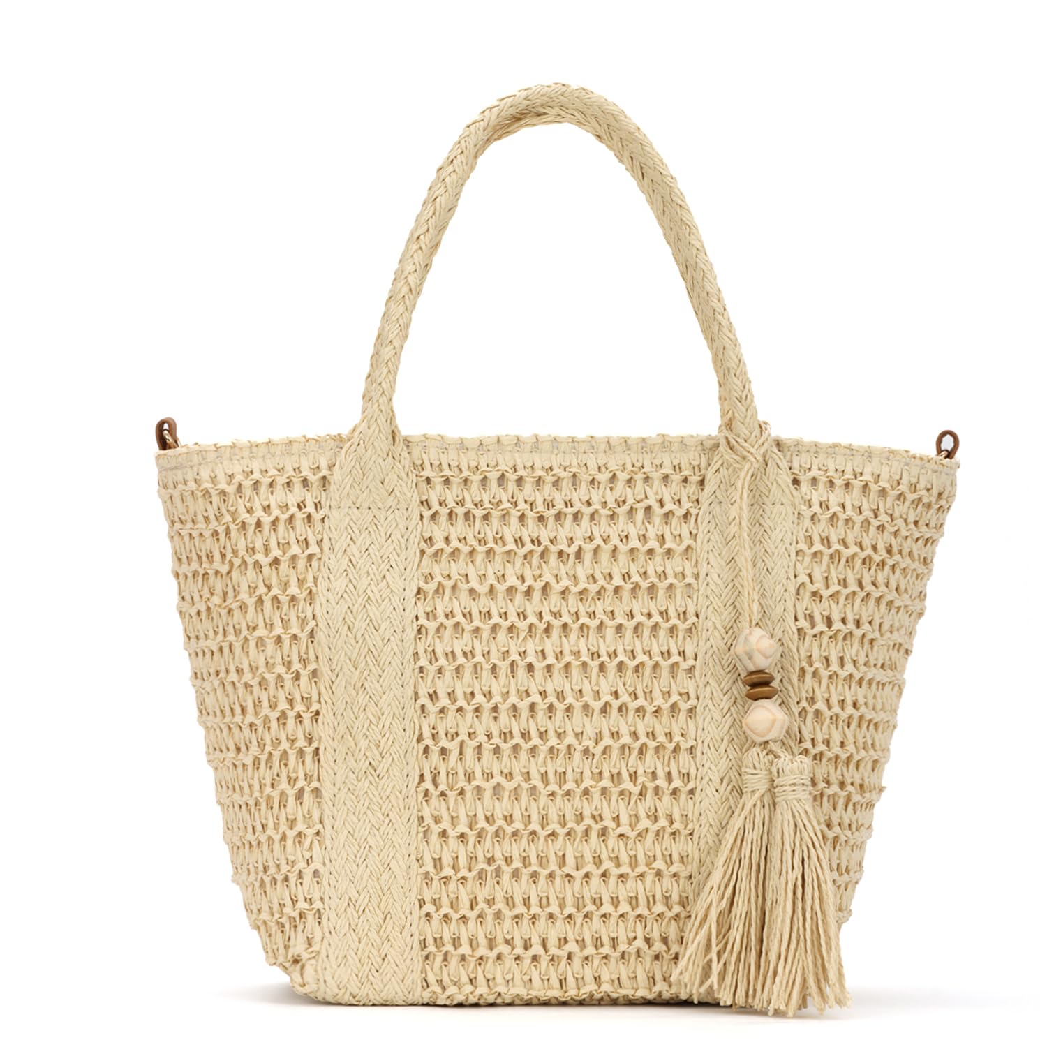 SUKUTU Paille Pochette Soirée Sac à Main Femme Tissé - Sac Plage Été Shoulder Purse Avec Doublure