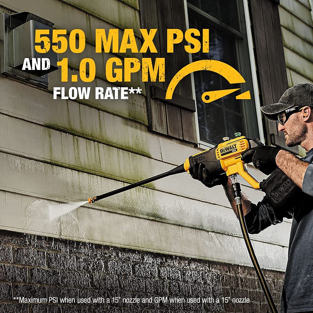 Amazon | Dewalt DCPW550BR 20V MAX 550 PSI コードレスパワー 
