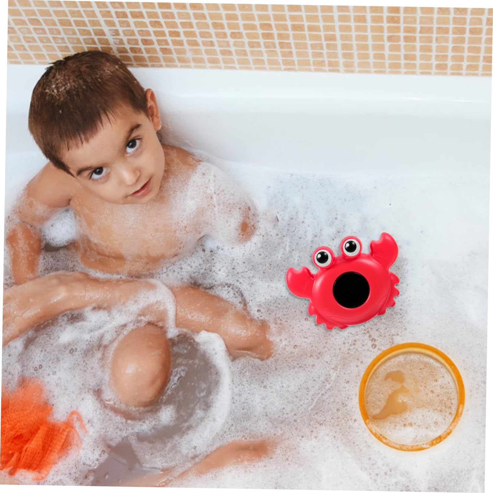 ibasenice 4piezas De Agua Para Bebés Forma De Animal Digital De Baño Para Medir Temperatura Para Bañera y Piscina