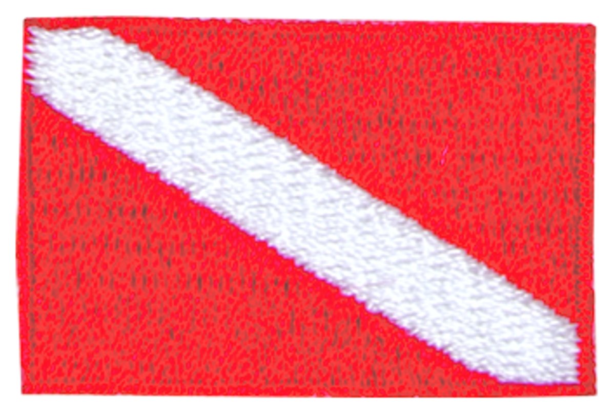 Innovative Emroidered Small Dive Flag Patch