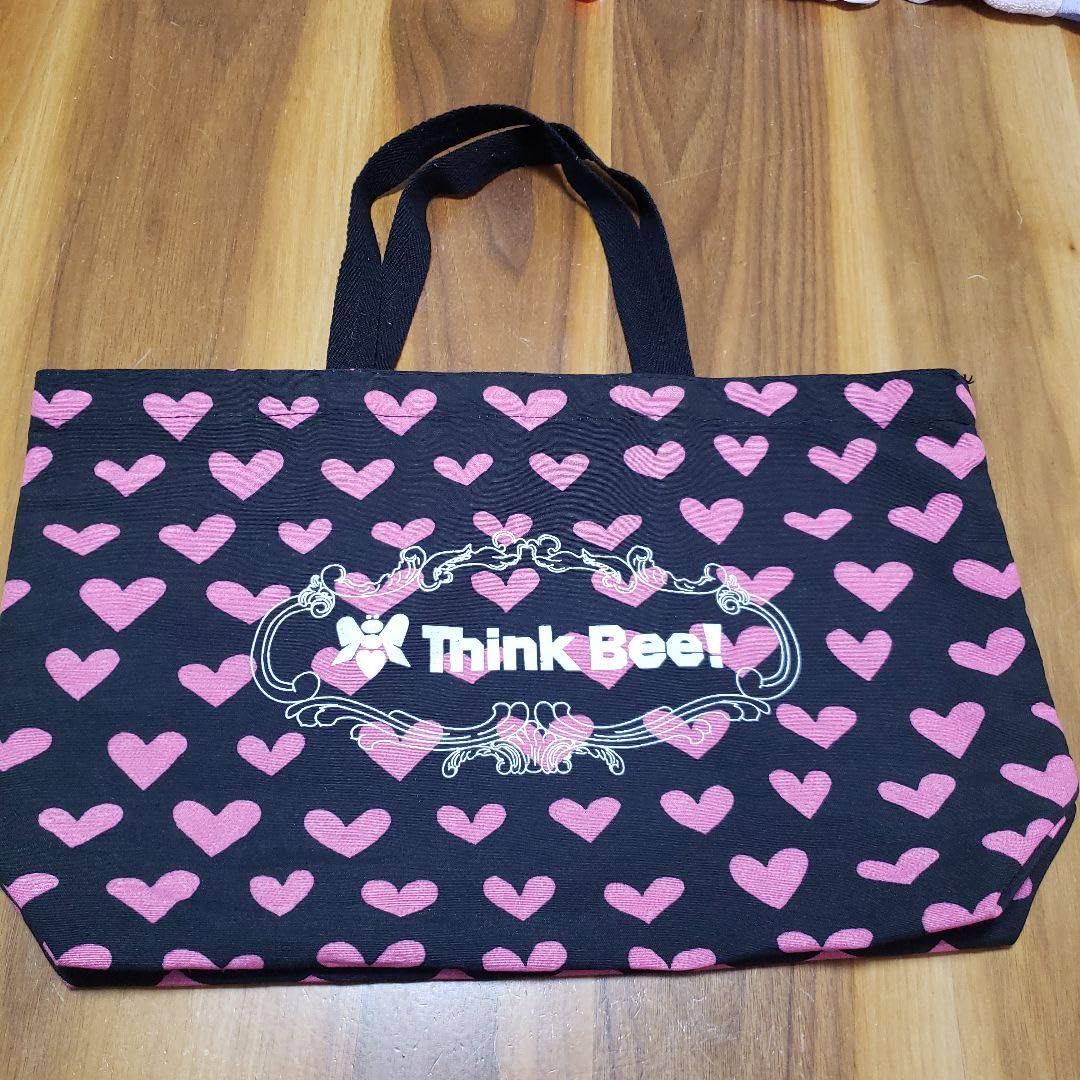 Amazon.co.jp: Think Bee! シンクビー エコバック ハート トートバッグ