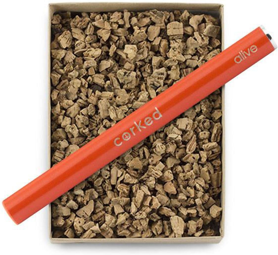 Portable Aromatherapy Diffuser - Corked "Alive" Reduces your Stress! 100% natural and organic essential oils, each breath you take will experience the highest quality of essential oils.