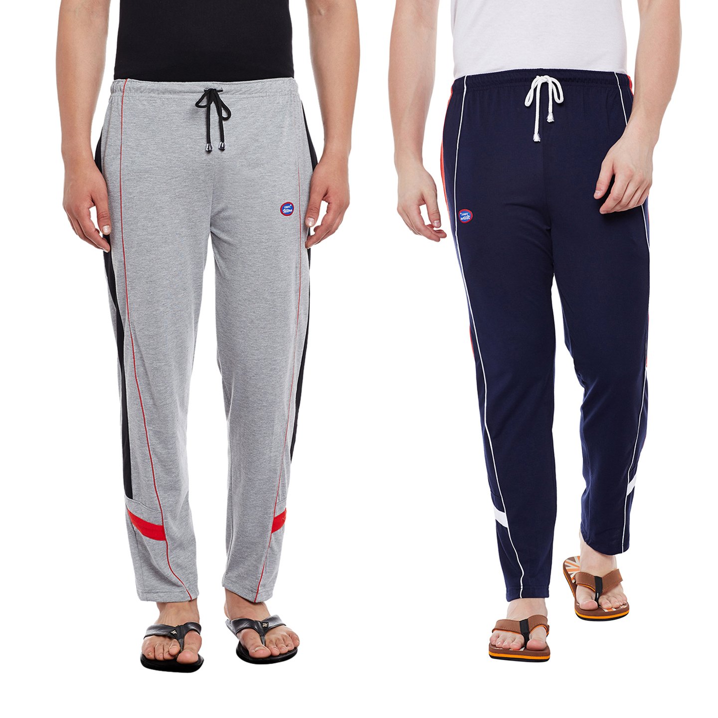 mack jonney Men Cotton Regular Fit Track Pants(Pack of 2) (Dd7Mdd7N-P-picture-30