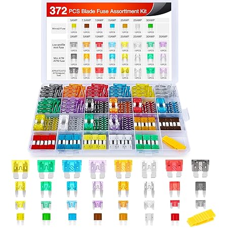 ATR Micro2 Kit Assortito Fusibili Lama Auto 5A 7,5A 10A 15A 20A