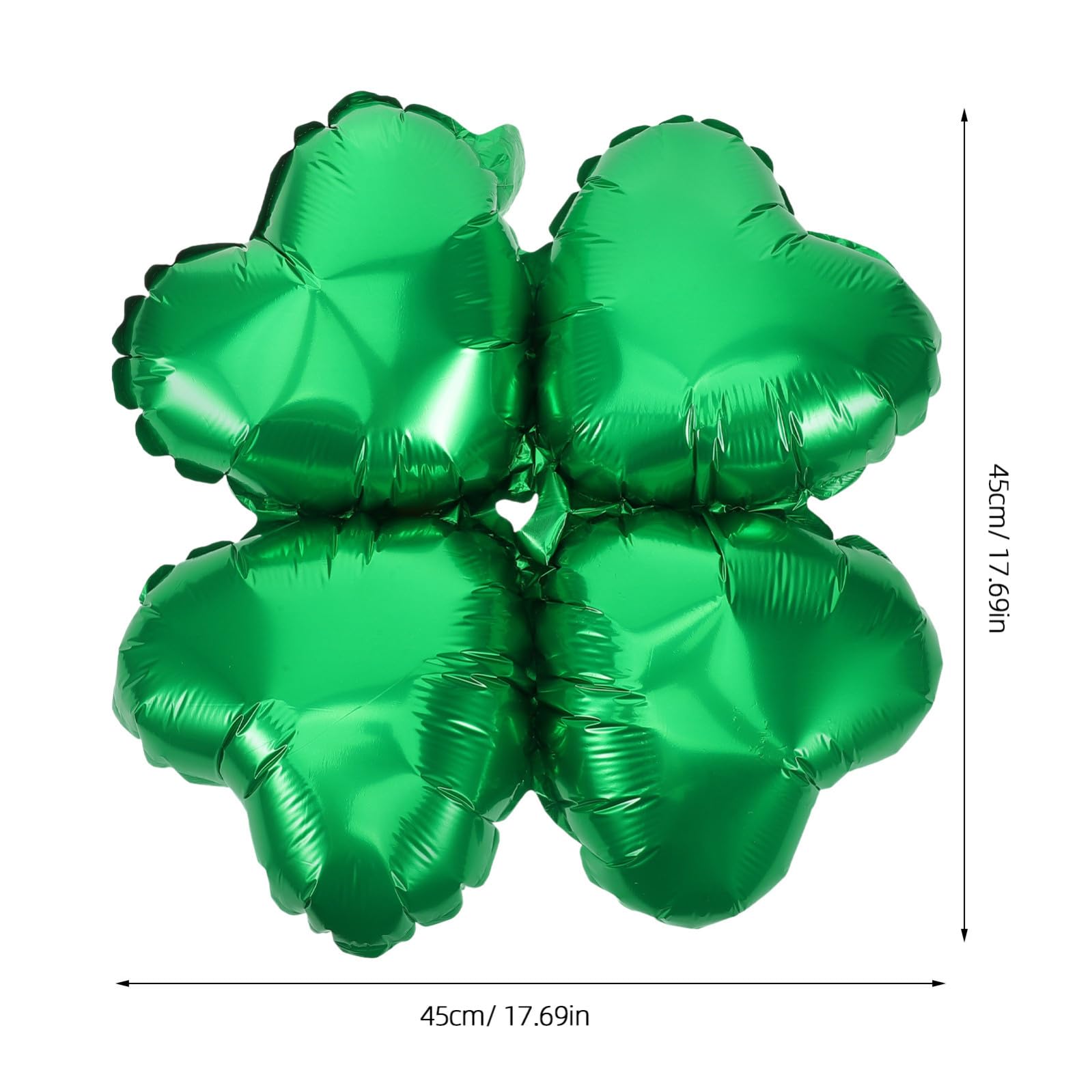 Palloncini a Forma di Fiora a Cuore 50 Pezzi Verde