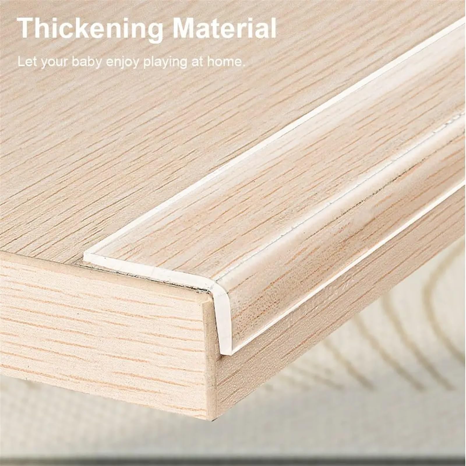 Protectores de Esquinas para mesas, Seguridad Infantil, 1 Unidad, Cinta Protectora para Muebles, Tira autoadhesiva Transparente, a Prueba de Golpes, Parachoques Suave para niños