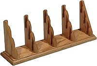 Vista 16 de Wooden Mallet Tarjetero de 3 bolsillos para encimera, roble claro