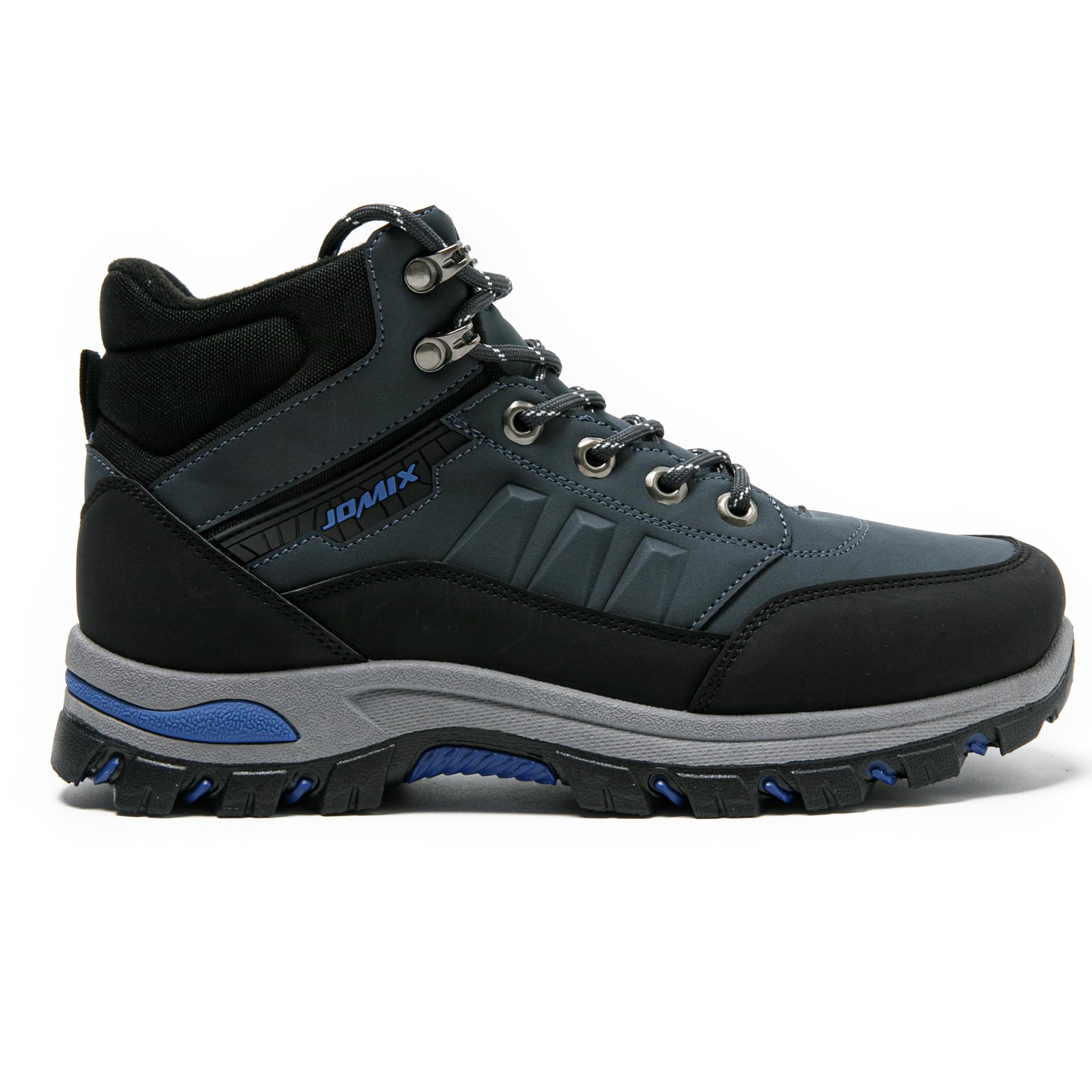 JOMIX Scarpe Trekking Uomo Invernali Antiscivolo Scarponcini da Montagna Hiking Outdoor Leggeri e Resistenti Scarpe Uomo Caviglia Alta per Escursionismo Campeggio e Casual