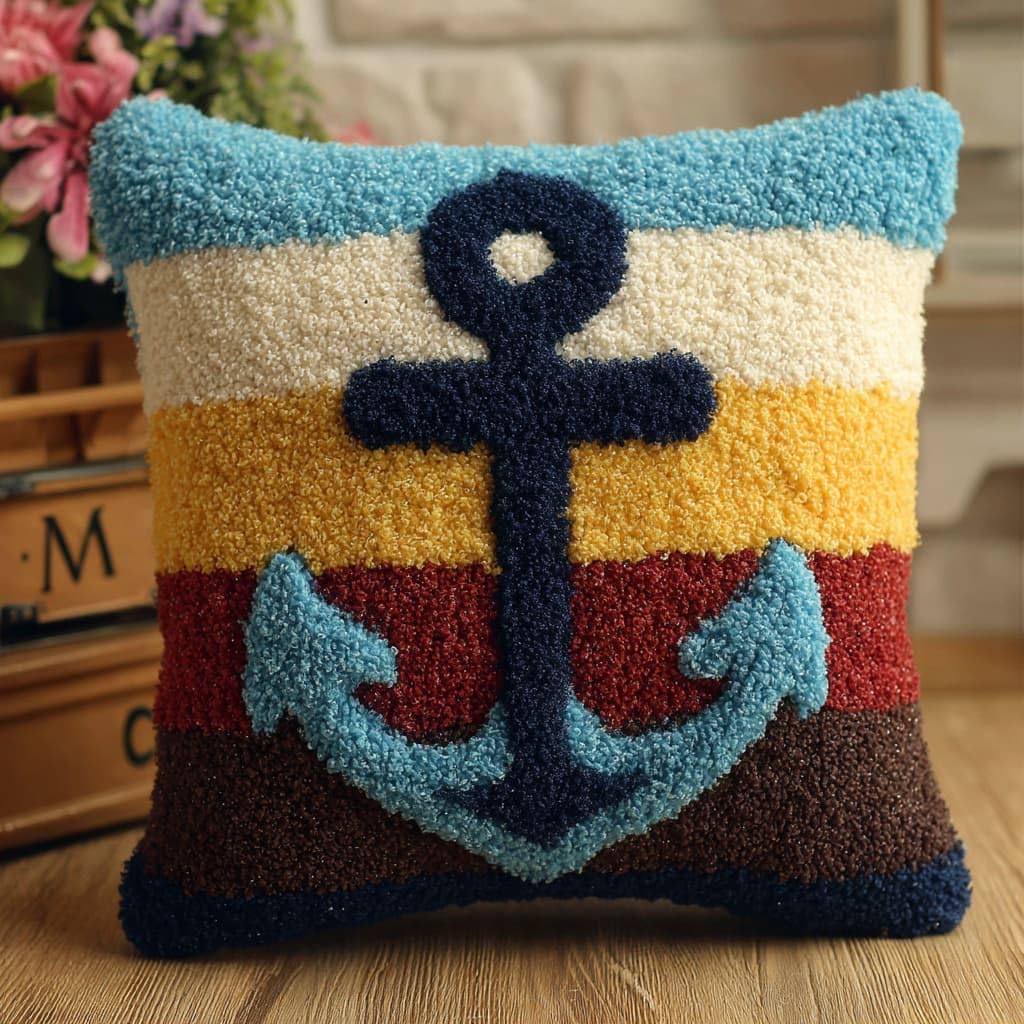 Latch Hook Cushion Kits,Anchor