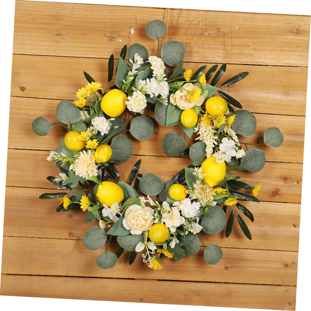 VICASKY Ghirlanda Artificiale con Fiori e Foglie per Dingresso Decorazione Casa e Matrimonio
