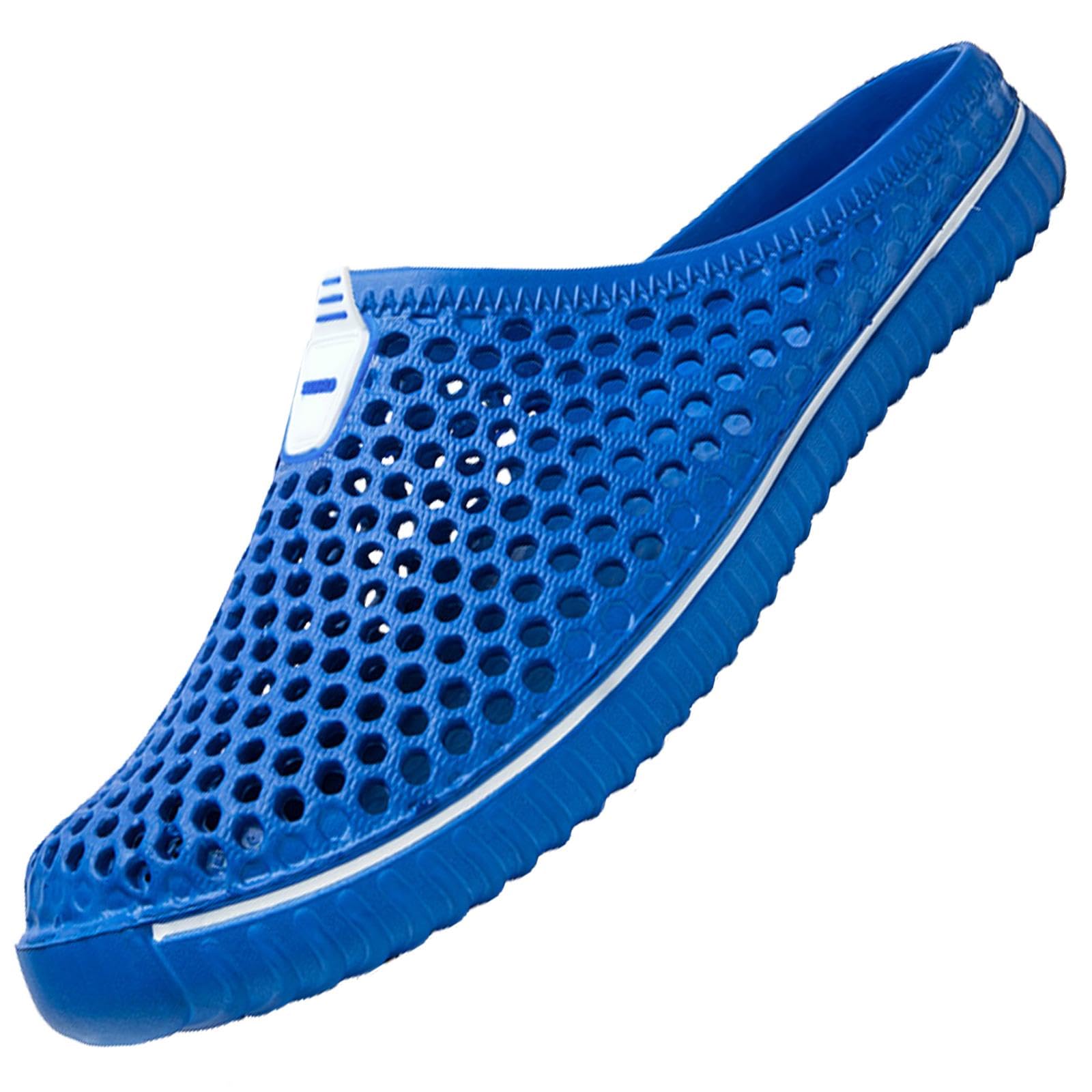 SAGUARO Uomo Donna Spiaggia Traspirante Pantofole Leggero Flessibile Estate Sandali Anti-scivoloso Unisex Clogs Piscina Slippers 36-45EU