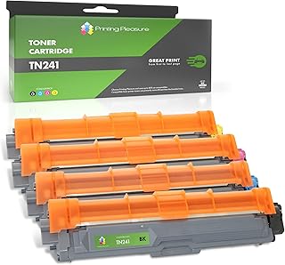 Set of 4 Laser Toner Cartridges compatible with Brother DCP-9020CDW HL-3140CW 3142CW 3150CDW 3152CDW 3170CDW 3172CDW MFC-9130CW 9140CDN 9330CDW 9340CDW | TN241BK TN245C TN245M TN245Y