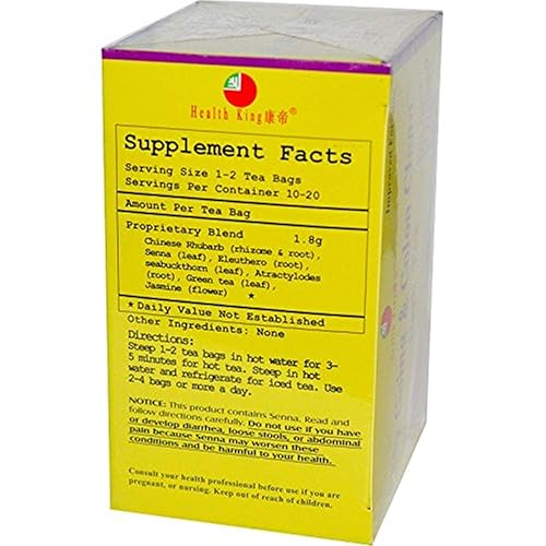 Miniatura 2 de Easy Going and Colon Clean Tea Health King 20 Bag