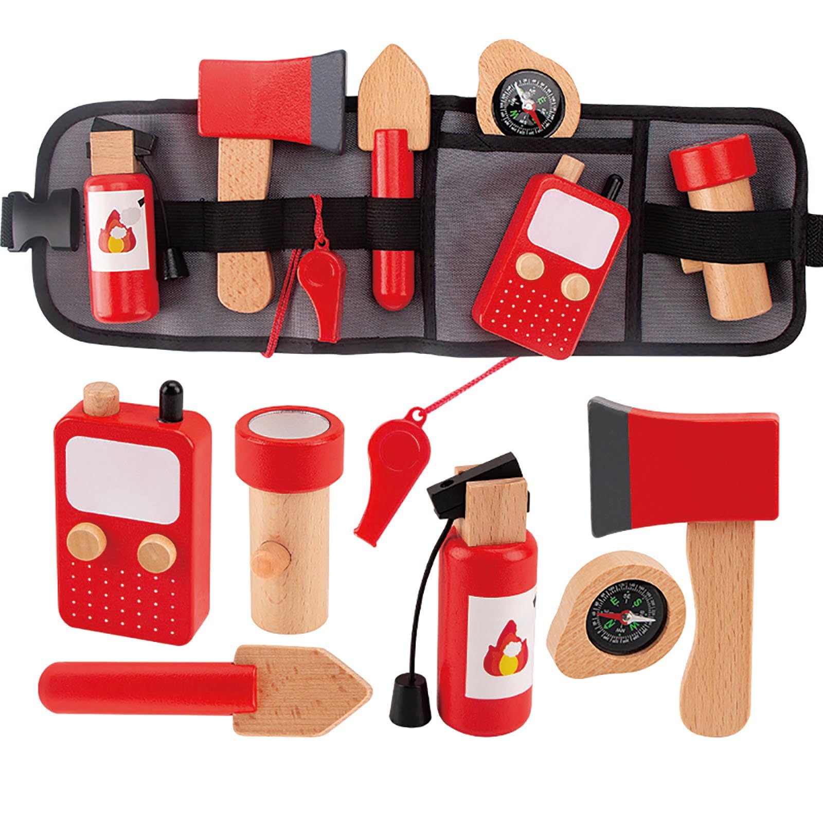 Dr. MUYA Montessori Toy for 3 4 5 Years, Firefighter Toys, Role Play Toy, Educational Toys, Motor Skill, Hand-Eye Coordination, Hands-On Ability, Gift for Kids Boys Girls Aged 35 Years