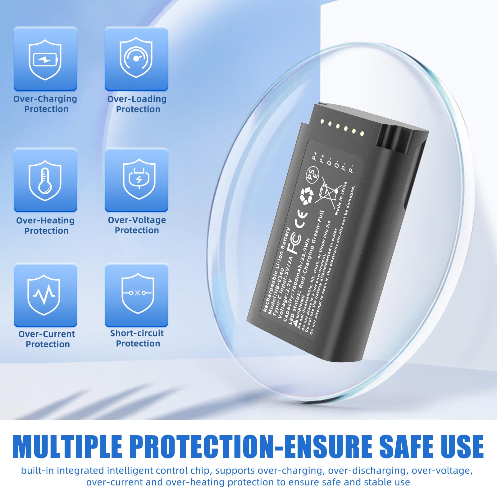 Amazon.com: SAPBJ 2 Pack Battery Replacement for eufy Security