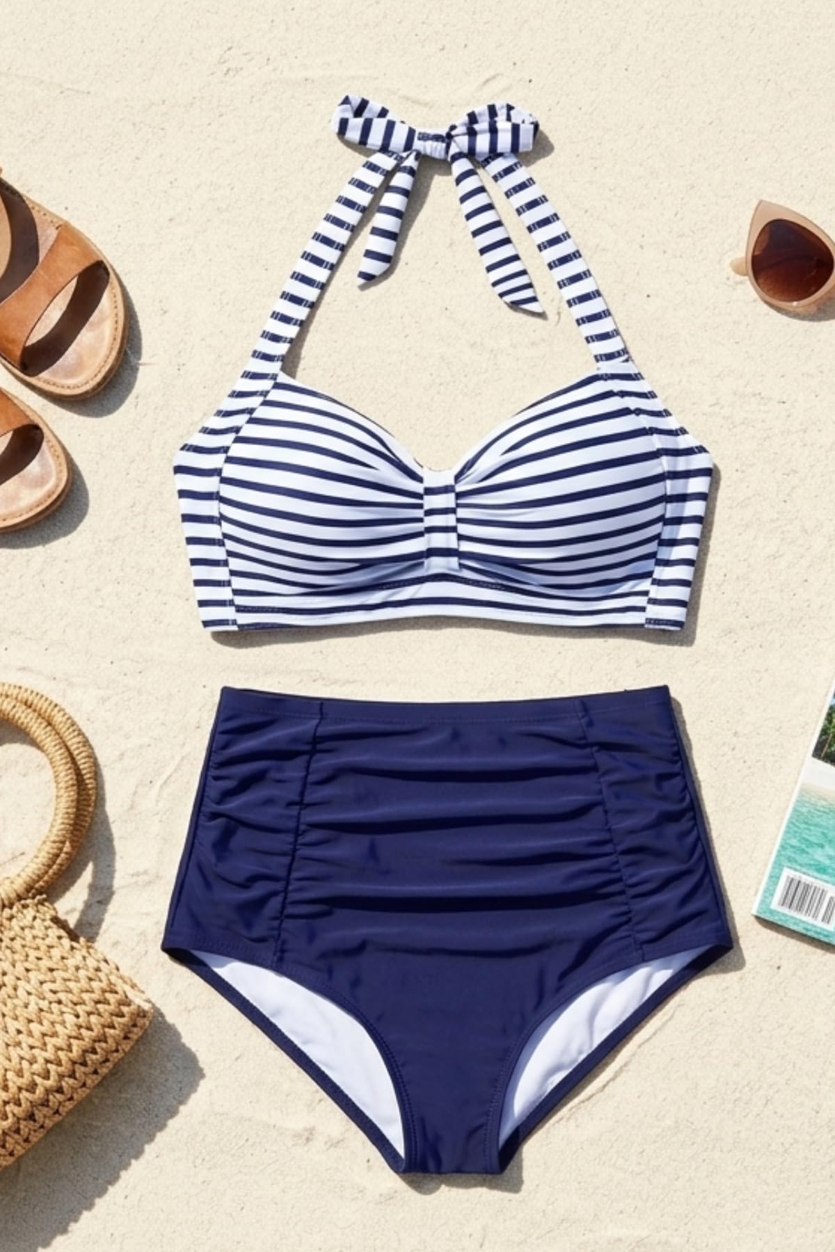 Holipick Bikini-Set Damen Full Coverage