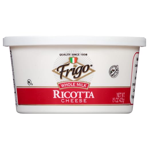 Frigo Frigo Whole Milk Ricotta Cheese, 15 OZ