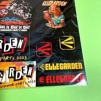 Amazon.co.jp: ELLEGARDEN ステッカーシート : おもちゃ