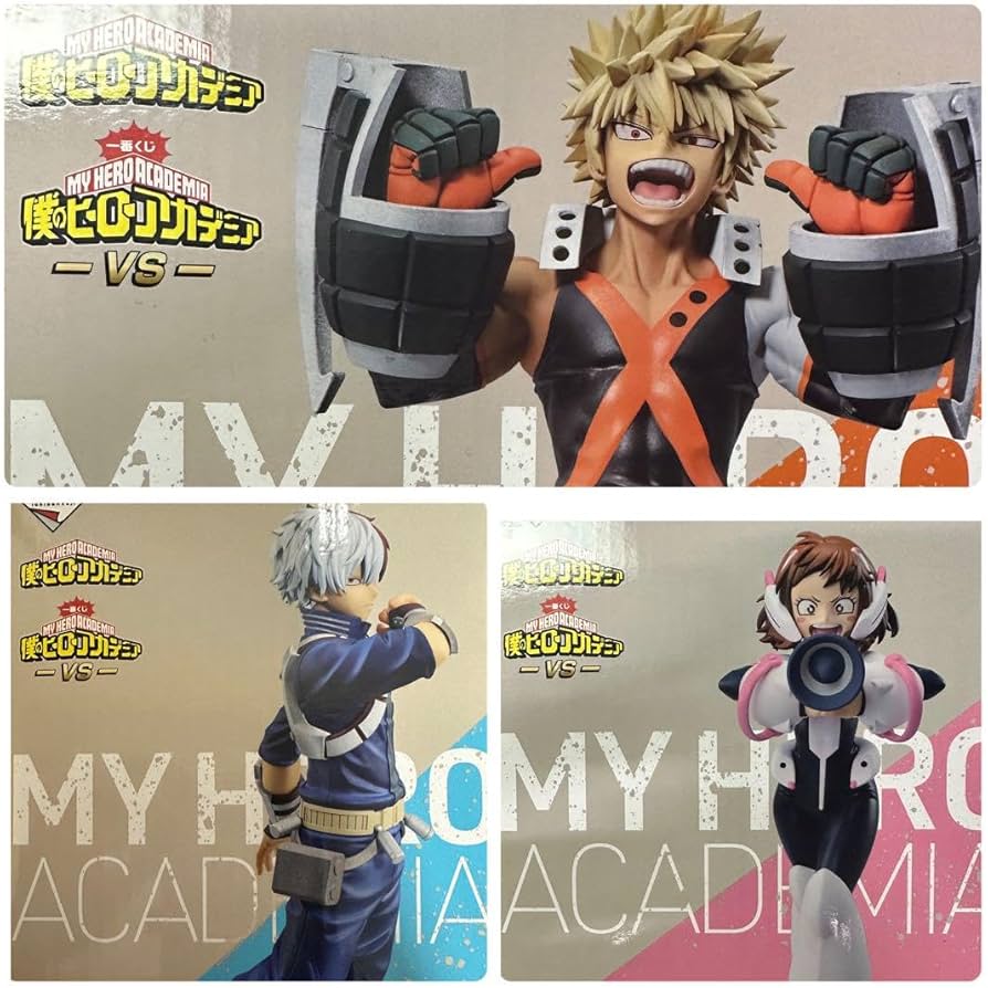 僕のヒーローアカデミア 一番くじ フィギュア 三体セット ヒロアカ一番くじ三体セット