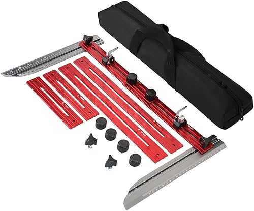 Mightree Stair Tread Template Tool - Stair Tread Jig for Accurately Measuring An