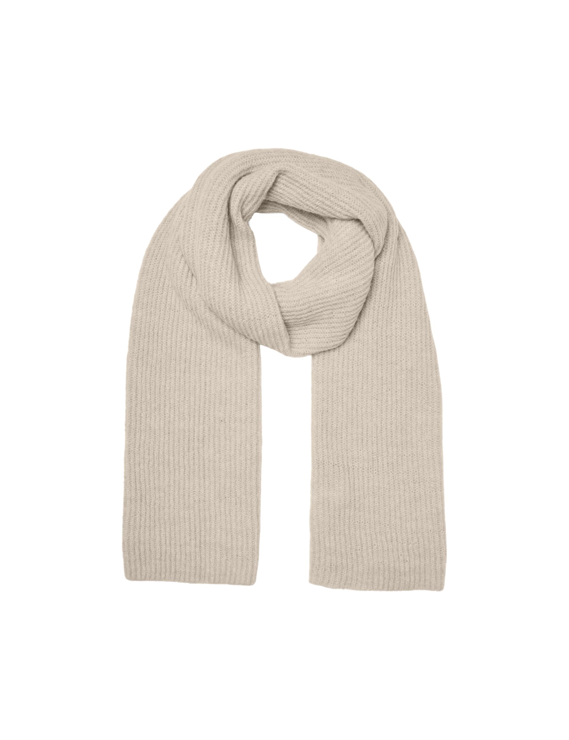 VERO MODA Vmgila Rib Scarf Noos, Whitecap Gray, one_Size