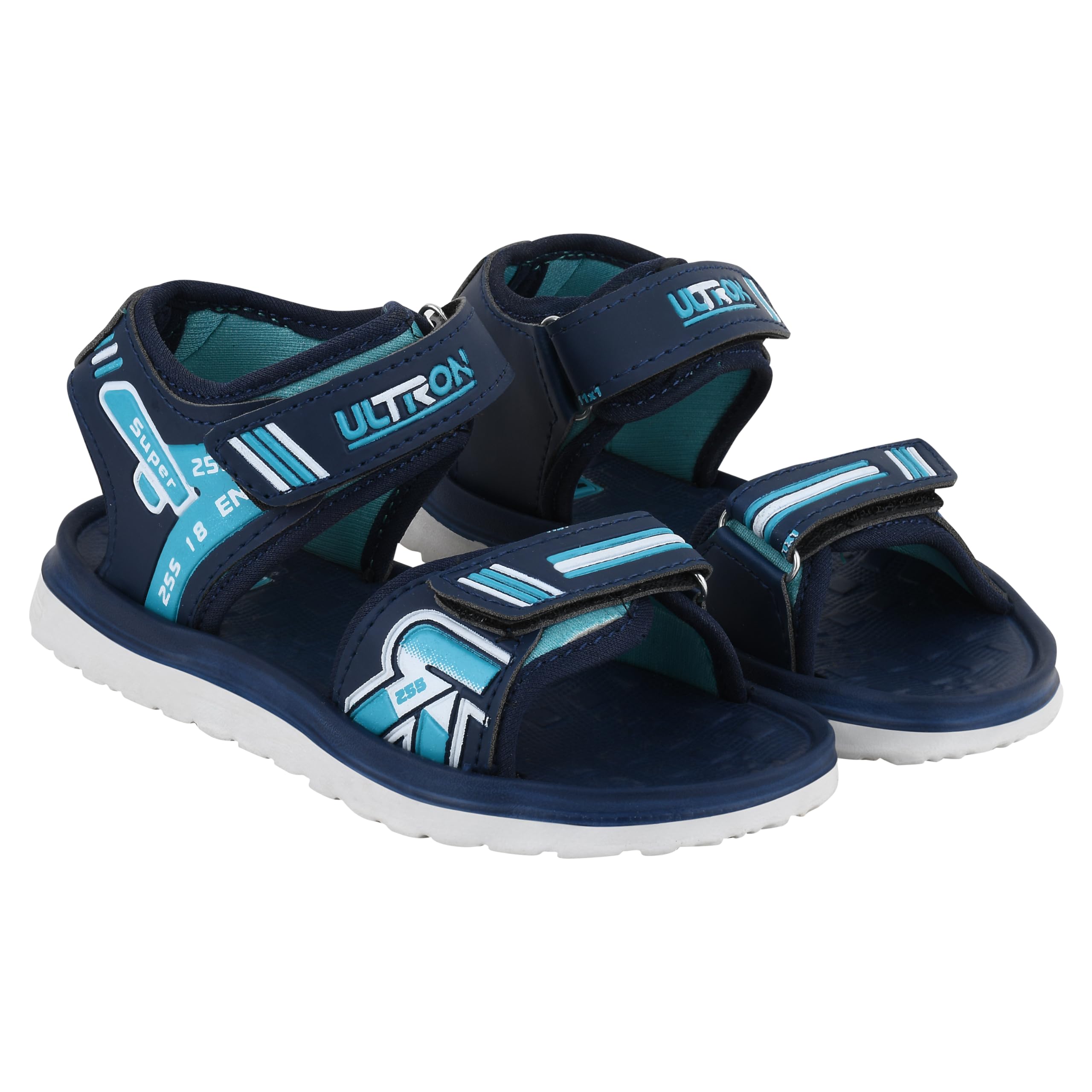 Elecant Kids Light Weight Sports Casual Welcro Sandal (vs-FM3-Navy-Cgreen-4) (B0CYLYFJKP) Amazon Price History, Amazon Price Tracker