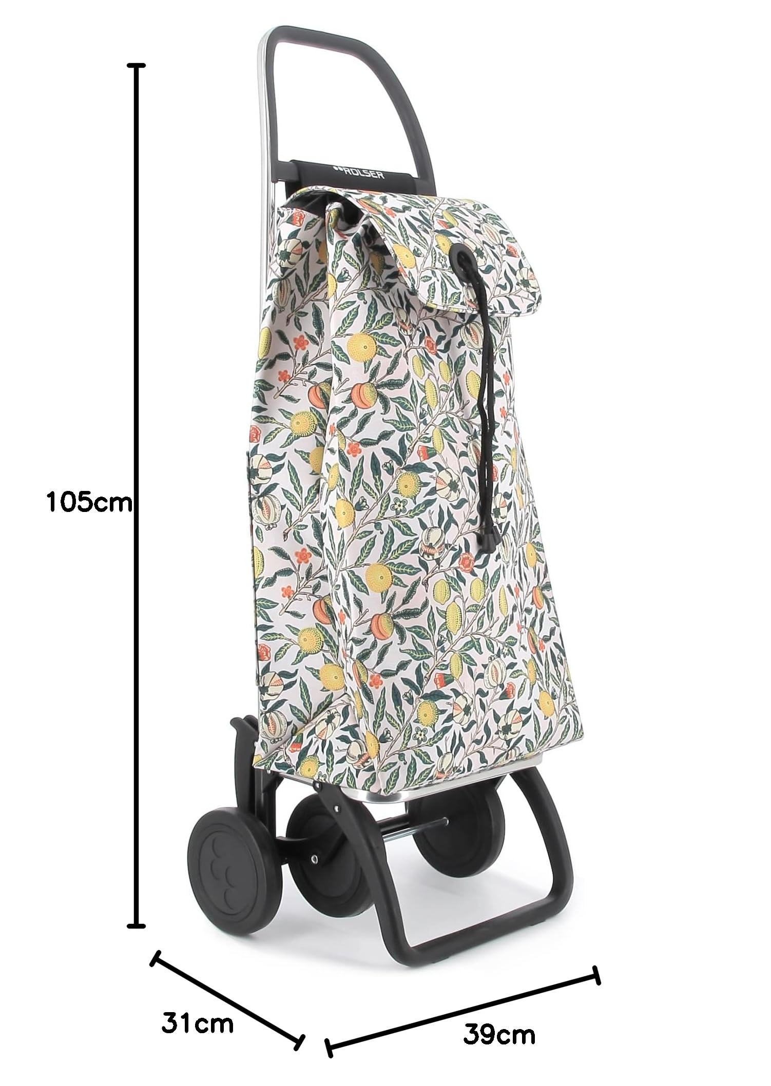 Carro Rolser I-MAX William Morris 4 Ruedas - Pomegranate