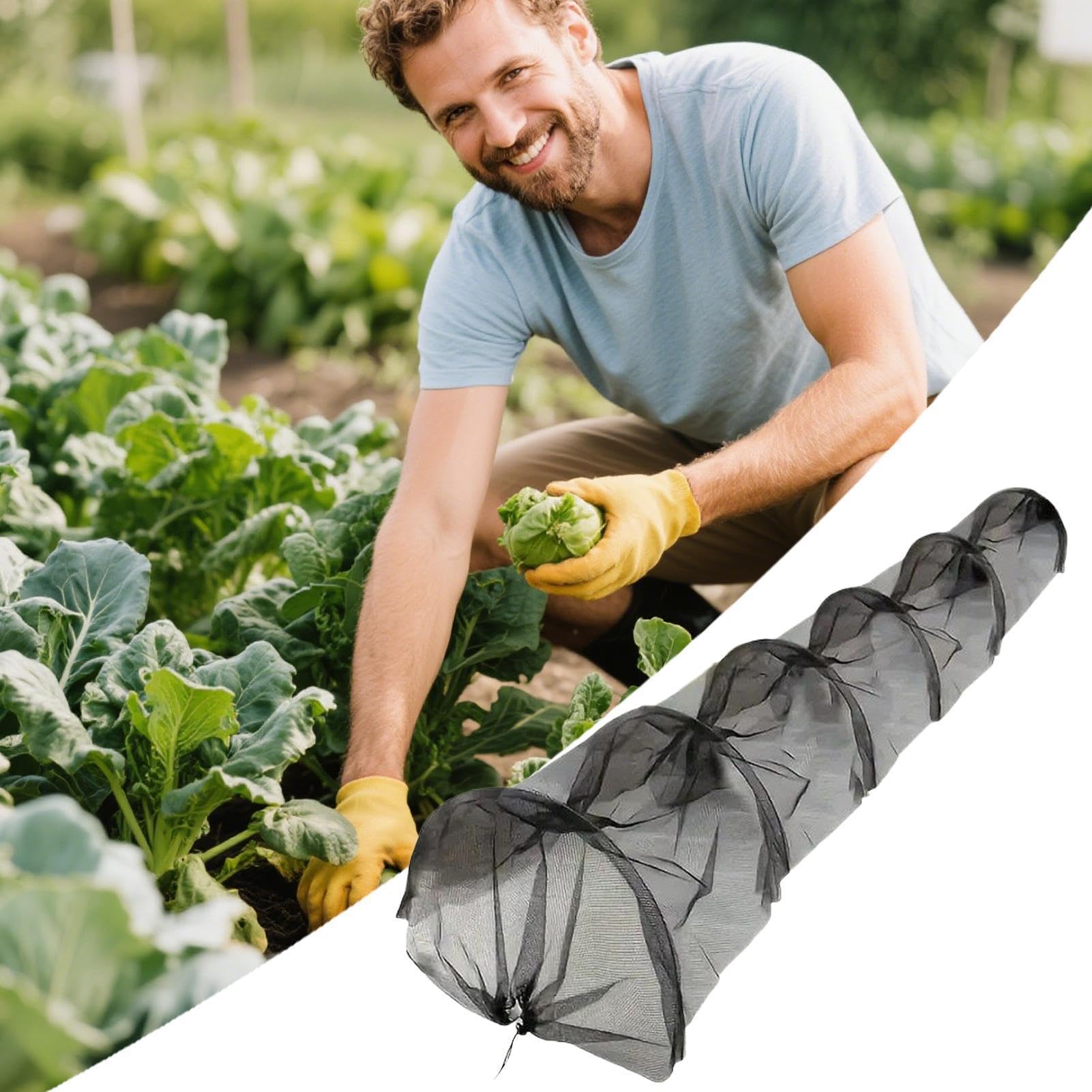Telo copriaiuole rialzate 300x45x45 cm Protezione Isolante Termica Piante | Tunnel di Crescita Protezione Delle Aiuole Rialzate Da Esterno E Giardino, Adatta A Ortaggi, Frutta, Fiori E