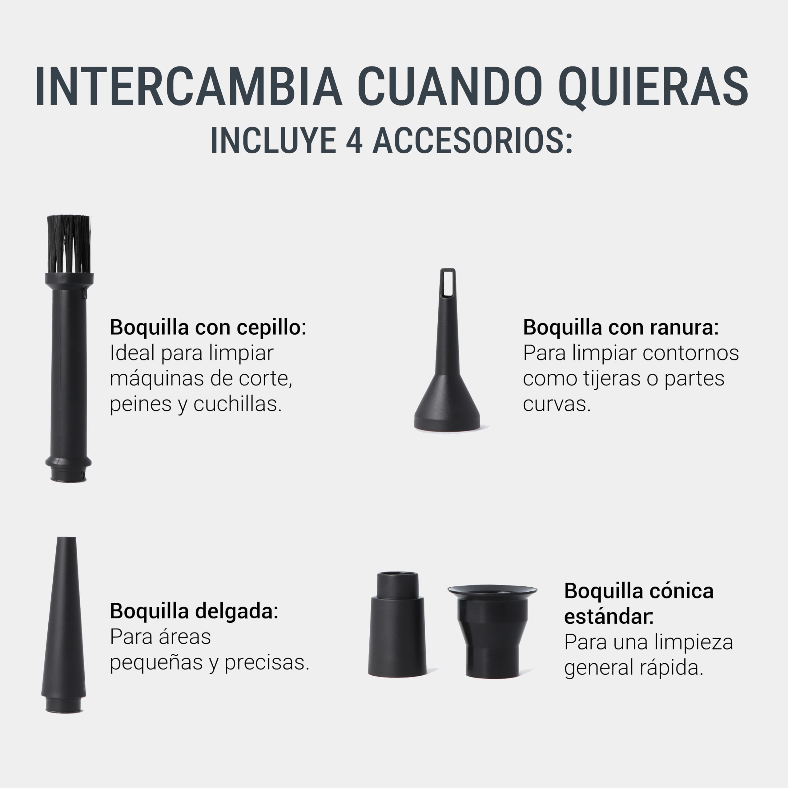 Soplador de Aire y Aspirador 2 en 1 Ragnar Barber Line para Eliminar residuos de Cabello Tras el Corte