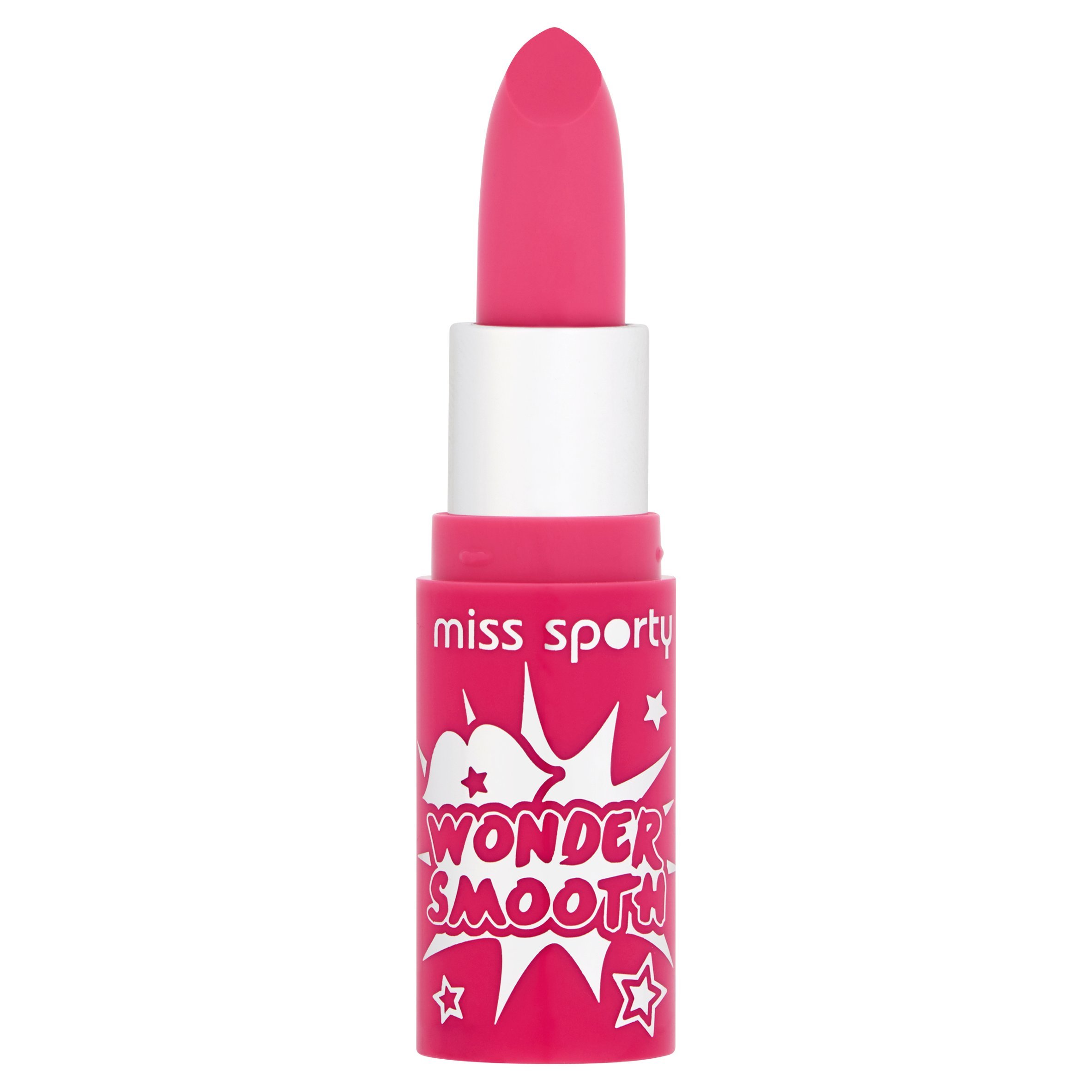 Miss Sporty Wonder Smooth Lipstick, 3.2 g, Wonder Fuchsia, Wonder Fuschia